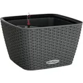 Lechuza® Pflanzgefäß Bacino Cottage Granit 30 x 30 cm Erdbewässerungssystem