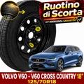 Notrad 18" Für VOLVO V60 V60 CROSS COUNTRY OEM 125/70 R18 Neu