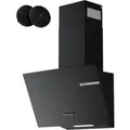 CIARRA Dunstabzugshaube  580 m³/h 60 cm 3 Stufen Kopffreihaube VM6765AB