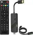 Leyf DVB-T2 DVB-T2 Decoder Full HD 1080P, TV-Decoder, versteckt hinter dem TV, D