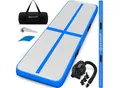KESSER® Turnmatte Aufblasbar Airtrack 2m/3m/4m/5m/6m Fitness-Matte Gymnastikmatte inkl. Tragetasche & elektr. Luftpumpe Yogamatte, Tumbling Matten, Trainingsmatte, Turn- & Fitness