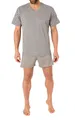 Normann Pyjama Normann Herren Schlafanzug kurz Shorty Pyjama aus 100 % Baumwolle