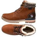 Nebulus ROVER, P5708 - Herren, hellbraun, 46 Winterstiefel braun 46