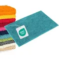 WohnDirect Badematte, Petrol, Textil, 50x80 cm, Oeko-Tex® Standard 100, Badtextilien, Badematten