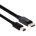 CLUB3D MiniDisplayPort auf DisplayPort 1.2 Kabel Stecker/Stecker 2 Meter 4K60Hz Multimedia-Technik