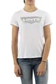 Levi's Damen The Perfect Tee T-Shirt Holiday Tee White (Weiß) S