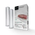 Vakuumierbeutel 25x600 cm 2 Rollen CASO 150µm BPA-frei, Folienrollen für
