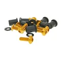 Aluschrauben Muttern Set M5x16 Gold - 8 Stück