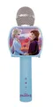 Lexibook - Disney Die Eiskönigin 2 ELSA Anna Olaf - Bluetooth®-Mikrofon mit Stimmwechselfunktion, Inklusive Telefonhalter, Eingebauter Lautsprecher, Blau - MIC240FZ
