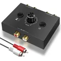 Stereo Audio Switch 21In12Out, Analog Stereo Bidirektionaler Umschalter mit V...