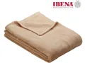 Wohndecke Uni Fleecedecke Olbia, IBENA, einfarbig schick, Kuscheldecke