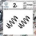 2x ORIGINAL® Daco Germany Fahrwerksfeder Hinten für Nissan JUKE Nissan JUKE
