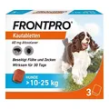 FRONTPRO 68 mg Kautabletten für Hunde 10 - 25 kg · 3 St · PZN 18654297