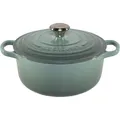 Le Creuset Signature Bräter rund 20 cm Sea Salt