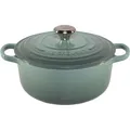 Le Creuset Signature Bräter rund 20 cm Sea Salt