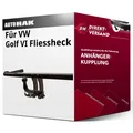 Für VW Golf VI Fliessheck 5K1 (Auto Hak) Anhängerkupplung horizontal abnehmbar