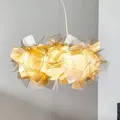 Pendelleuchte Slamp, CLIZIA, dimmbar, Grau, für Wohnzimmer, Kunststoff, Design - 25