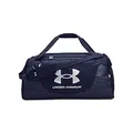 Under Armour Unisex Undeniable 5.0 Medium Duffle Bag - Midnight Navy / Midnight Navy / Metallic Silver - OSFM