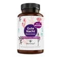 BonVigo® Gute Nacht Kapseln - Jetzt verbessert: Schneller einschlafen mit Melatonin* - Wertvolle Pflanzen-Extrakte Passionsblume und Baldrian - B-Vitamine für Nerven, Herz, Hormone** (3)