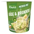 Knorr Kartoffelsnack Pot Käse Brokkoli 50g schnell zubereiten nachhaltig