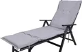 Auflage Rollliege Naxos 50148-720 hellgrau meliert 190x60x6 cm Sun Garden