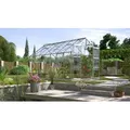 Vitavia, Gewächshaus "Jupiter 11500", aluminium eloxiert, 3 mm ESG, 11,5 m2