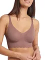 Sloggi Damen Sloggi Zero Feel Bliss Bralette, Cacao, XS