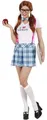 KOSTÜM COLLEGE-MINIKLEID KOSTÜM MINIKLEID SCHULMÄDCHEN COLLEGE GIRL GR. M NEU