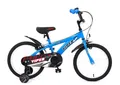 T&Y Trade Kinderfahrrad 18 Zoll Fahrrad Kinder Jungen Mädchen Kinderfahrrad Rad Bike VPER BLAU, 1 Gang, Stützräder
