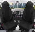 Schonbezüge Sitzbezüge für Volvo S90 V90 Bj ab 2016 in Schwarz PL403