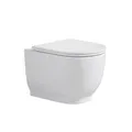 Wand WC Set Artemis spülrandlos, inkl. WC Sitz, weiß