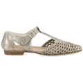 Donna Carolina Donna Carolina CLESSIA WEB 57.709.021-002, Sandaletten, Gold, Damen Sandalette goldfarben 41 EU