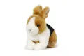 Hase Kaninchen braun-weiß Plüschtier Stofftier Kuscheltier Plüsch-Osterhase