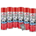 NIGRIN Bremsen- und Teile-Reiniger, reinigt und entfettet Bremsen, Getriebe, Kfz-Bauteile, schnell und effektiv, gegen hartnäckige Verschmutzungen, acetonfrei, 6X 500ml