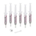 ERRECOM Extreme Ultra White 6 x 6 ml Turafalle für Kühlschränke mit luftdichtem Kompressor und R600 - R290 - R134a inkl. 1/4 SAE Adapter