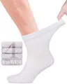 Fiera Besa Diabetikersocken mit Lycra für Herren: Knöchelhoch, ohne Bund