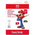 SanDisk Nintendo Switch 2 microSD Express Card 256 GB, Speicherkarte - Rot