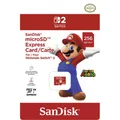 Nintendo 10016157 SanDisk - microSD EXPRESS Card - 256 GB für Switch 2 - rot