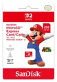 SanDisk microSD EXPRESS Card Super Mario 256 GB Speicherkarte Switch 2