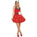 Fries Kostüm Erdbeere Kleid für Damen 38 | 38