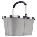 Reisenthel CARRYBAG Einkaufskorb Einkaufstasche faltbar Grau Schwarz 22 Liter