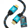 Ultra HDTV Premium 4K HDMI Kabel 1m – Zertifiziert 18Gbps | 4K@60Hz HDR10+ Dolby Vision | TV PS5 Xbox Soundbar | ARC HDMI 2.0b | Vollmetall Nylon