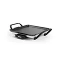 Tristar Tischgrill slim S - Eine Backfläche von 28 x 28 cm - Einstellbarer Thermostat - Antihaftbeschichtung - Herausnehmbare Fettauffangschale - Leicht zu reinigen - BP-2666