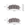 TRW Scheibenbremsbeläge MCB 792 SV mit ABE