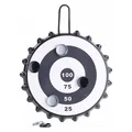 Playtastic Magnetisches Kronkorken-Dartspiel mit 6 Kronkorken, Ø 24 cm (17229646)
