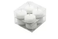 Schwimmkerzen 30x50 mm Weiß Schwimmlichter Dekolichter Tischdeko Kerzen 8er Box