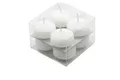 Schwimmkerzen 30x50 mm Weiß Schwimmlichter Dekolichter Tischdeko Kerzen 8er Box
