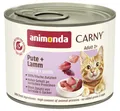 animonda Carny Katzen Nassfutter Pute & Lamm 6x200g getreidefrei ohne Zucker