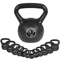 GORILLA SPORTS® Kettlebell - Einzeln 2kg - 20kg oder Set 17kg, 24kg, 30kg, 110kg, 113kg mit/ohne Ablage, Kunststoff - Kugelhantel, Kugelgewicht, Schwunghantel, Gewichten, Fitness, Krafttraining