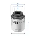 ORIGINAL® Ufi Ölfilter für VW POLO V PASSAT B7 Variant PASSAT B6 Variant GOLF
